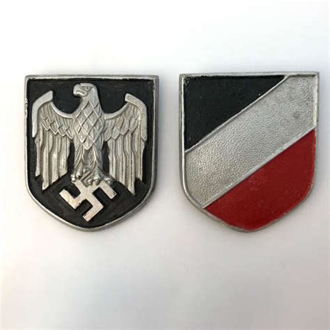 German Afrika Korps Tropical Helmet Insignia