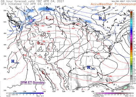 No widespread storms threaten Northeast in first full week of April ...