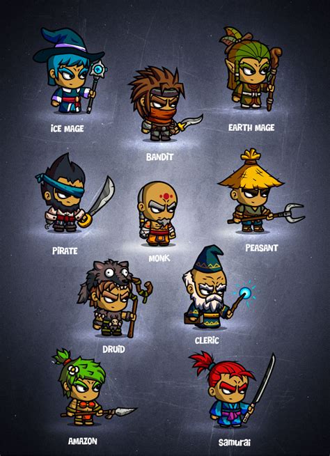 Cartoon RPG Characters 2