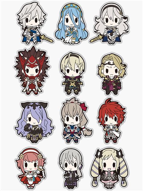 "Fire Emblem: Fates " Sticker for Sale by Chibify | Redbubble