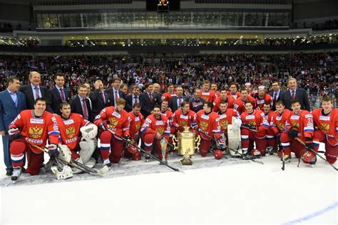 Russian national hockey team she won the First Channel Cup | Hockey ...