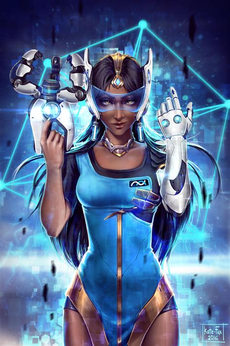 Overwatch Symmetra Fanart by Kate-FoX on DeviantArt