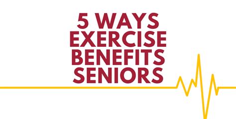 Five Ways Exercise Benefits Seniors