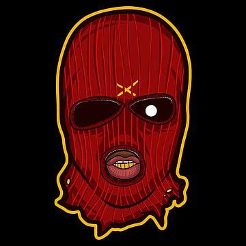 Ski Mask Cartoon PNG Image, Angry Ski Mask Cartoon, Art, Artwork, Illustration PNG Image For ...