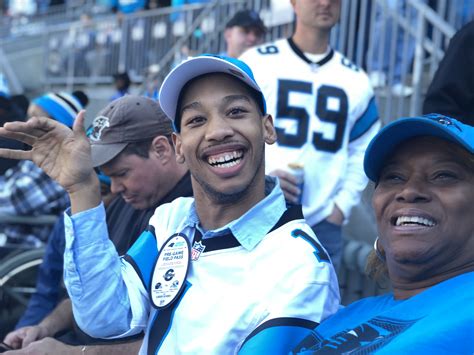 Rae Carruth's son attends Panthers game, days after father released ...