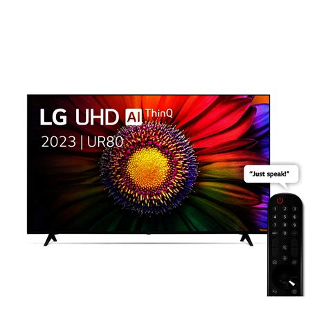 LG 75 inch UR80 Series UHD 4K Smart TV with Magic remote HDR10 webOS ...