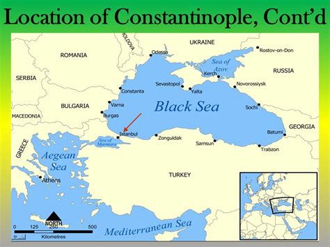 Constantinople Location On World Map - Chicago Zip Code Map