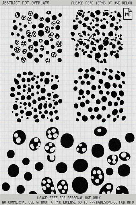 Free Download: Abstract Dot Png Overlays – HG Designs