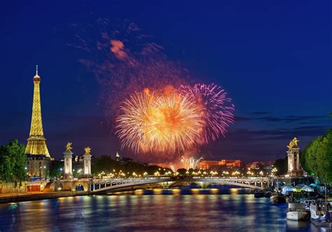 Les meilleurs endroits pour voir le feu d’artifice du 14 juillet à Paris - Elle