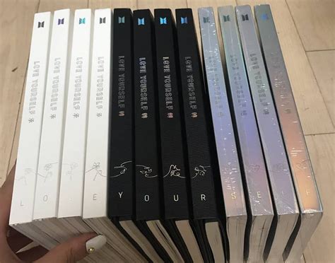 BTS Love Yourself Series Album Collection 💞 | Bts, Álbuns do bts, Coisas do bts