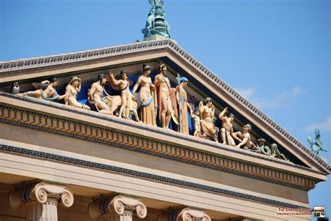 Pediment depicting the Greek Gods & Goddesses, commonly found in ...