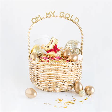 Oh My Gold! Easter Basket for Your Gal Pals