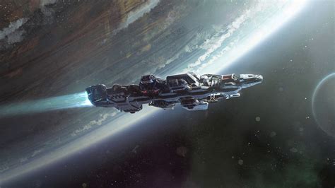 Download Spaceship Video Game Starfield HD Wallpaper