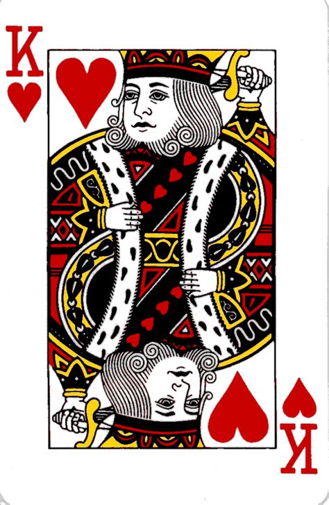 King of Hearts on Valentine’s Day | King of hearts card, Hearts playing ...