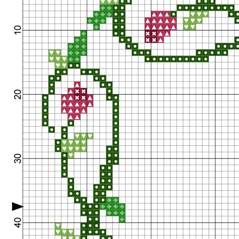 Rose Frame Cross Stitch Pattern – Daily Cross Stitch