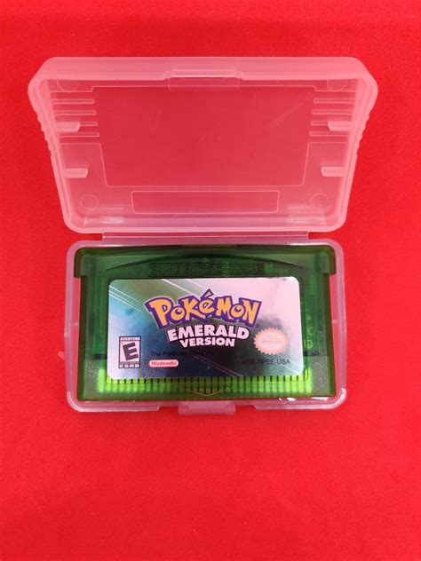 Pokemon Emerald GBA - Etsy