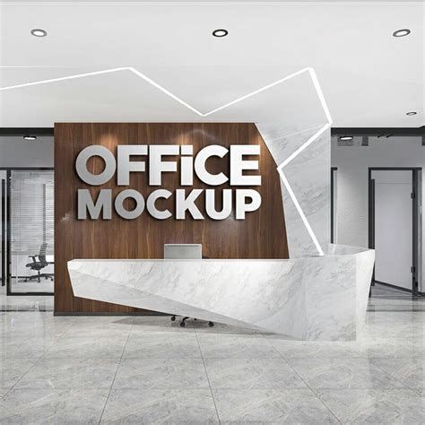 Free Office Sign Mockup PSD Template » CSS Author