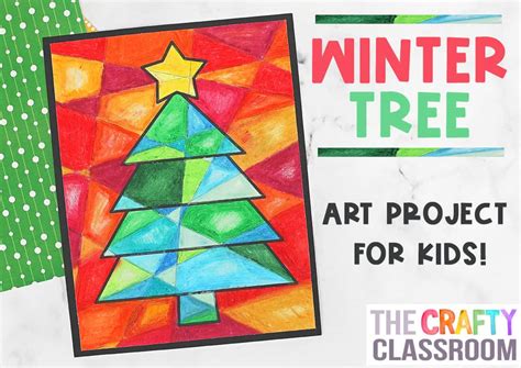 Christmas Tree Art - The Crafty Classroom