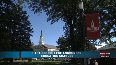 Hastings College announces new opportunities