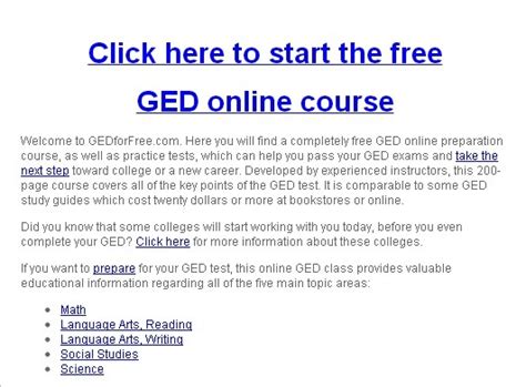 Ged online classes free - bopqepb