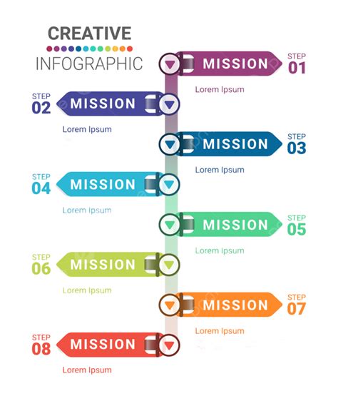 3 Option Infographic Vector PNG Images, Infographic Design Template With Numbers 8 Option For ...