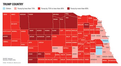 Nebraska Political Map