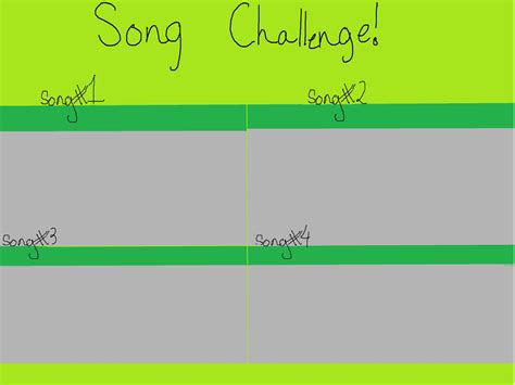 Song Challenge by thenewtz on DeviantArt