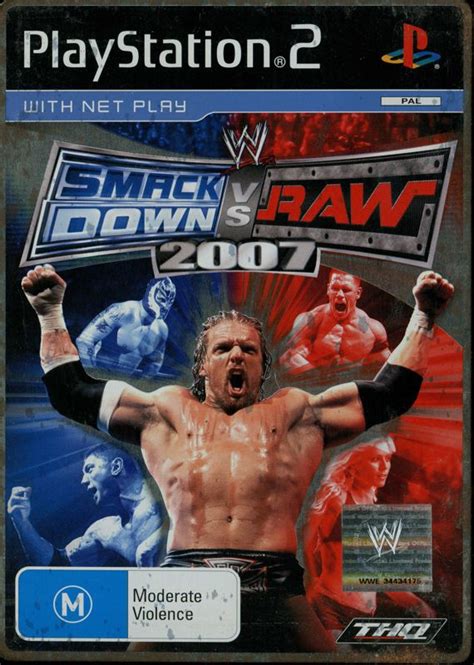 WWE Smackdown vs. Raw 2007 (2006) box cover art - MobyGames