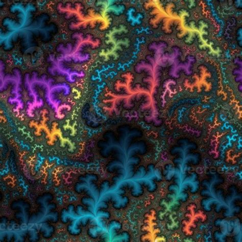 NeonColored Mandelbrot Fractal Artwork Generative AI 29988230 Stock Photo at Vecteezy