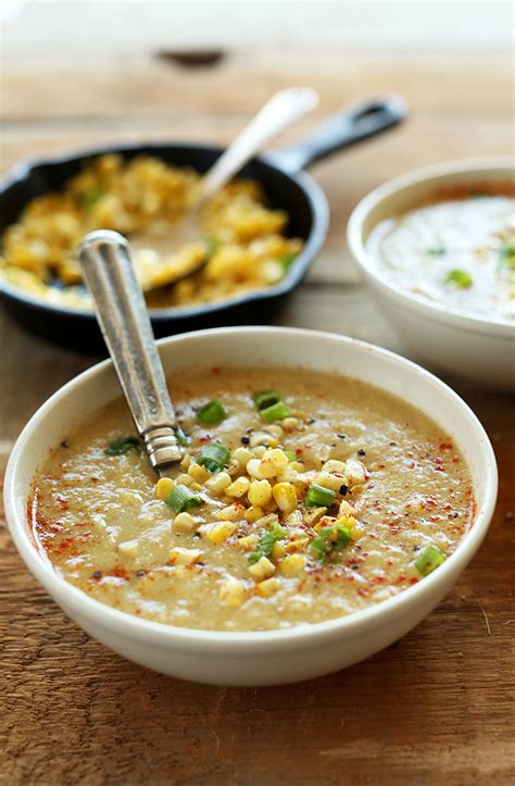 Vegan Corn Chowder Soup | Minimalist Baker Recipes