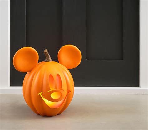 Disney Mickey Mouse Pumpkin Luminary | Pottery Barn Kids