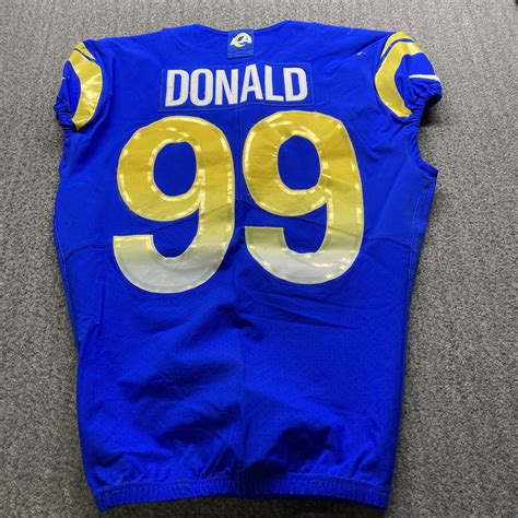 STS - Rams Aaron Donald Game Worn Jersey (11/13/22) Size 44 With ...