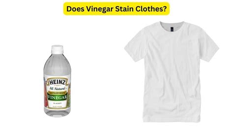 Does Vinegar Stain Clothes? How To Remove?