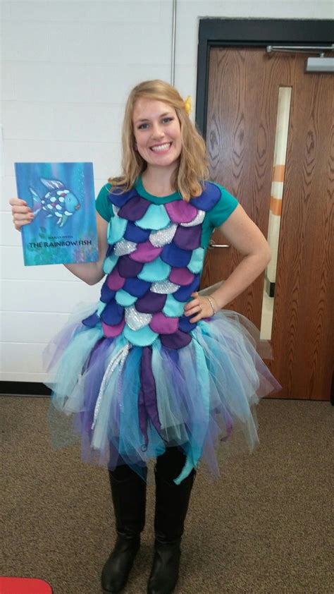 Rainbow fish costume | Rainbow fish costume, Fish costume, Storybook ...