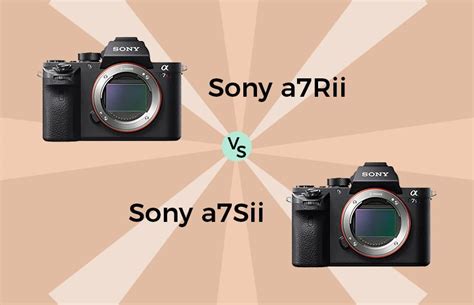 Sony a7r II vs Sony a7s II | Camera Comparison