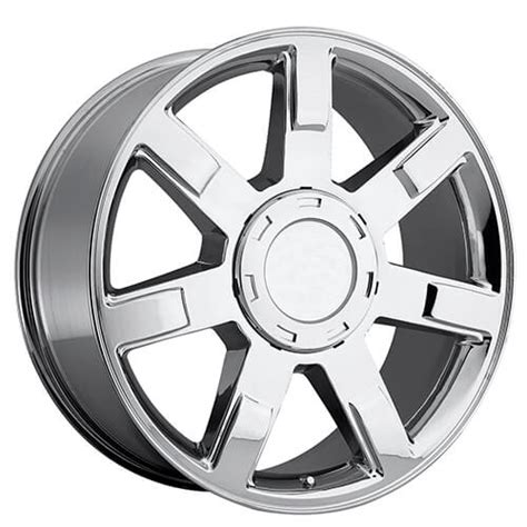 24" Cadillac Escalade Wheels Chrome OEM Replica Rims #OEM048-2