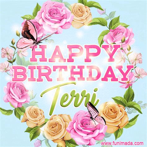 Happy Birthday Terri GIFs - Download on Funimada.com