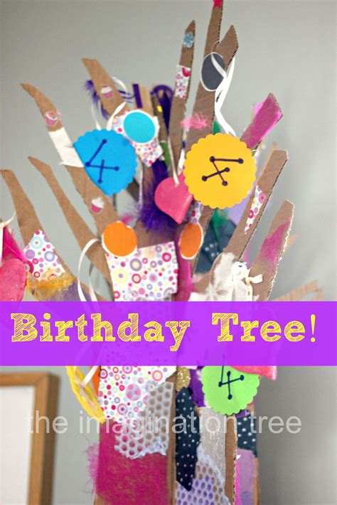 Our Birthday Tree Tradition - The Imagination Tree