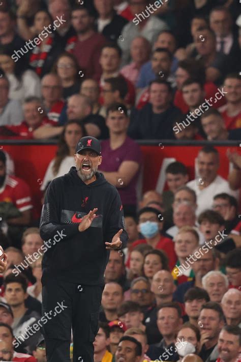 Liverpool Manager Jurgen Klopp Reacts Editorial Stock Photo - Stock ...