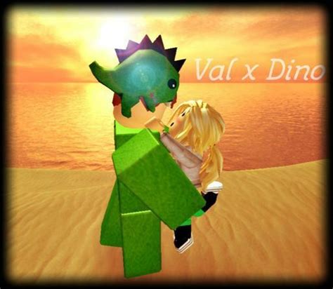 Thank you Tim for this GFX of me and my Dino! | Roblox Amino