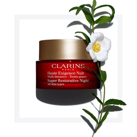 Super Restorative Night Cream, Best Night Skin Toner - Clarins