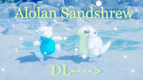 Alolan sandshrew DL by Tsuna178 on DeviantArt