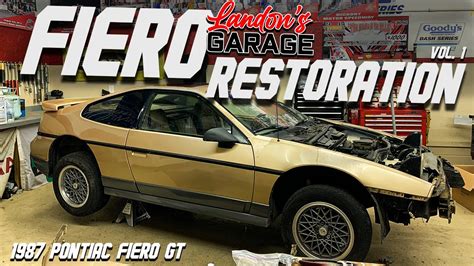 PONTIAC FIERO RESTORATION | LH Garage Vol.1 1987 Fiero - YouTube