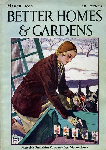 March 1933 Better Homes & Gardens magazine cover | Nesster | Flickr