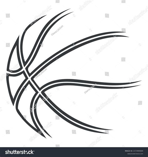 10,378 Basketball Outline In Black Images, Stock Photos & Vectors ...