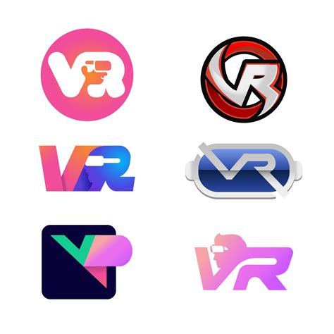 Vr Logo Vector Art Icons and Graphics for Free Download