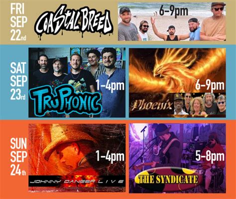 Rock the Dock Line up – Dolphins Waterfront Bar & Grill