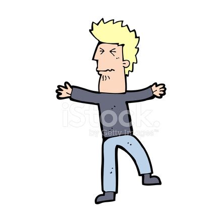 Cartoon Stressed Man Stock Photo | Royalty-Free | FreeImages