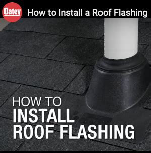 How to Install a Roof Flashing | Oatey