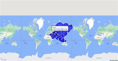 Asian country battle royale : Scribble Maps